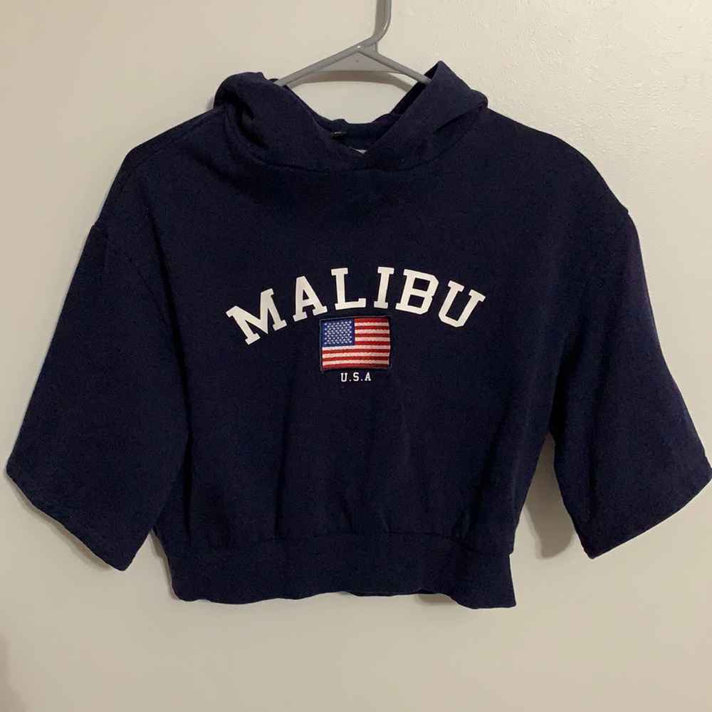 Cropped sweatshirt